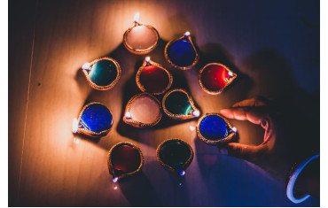 Lighting Up Diwali: Captions for Beautiful Diya and Lamp Photos